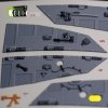 KELIK K32026 F-16I Sufa - interior 3D decals for Academy kit 1/32